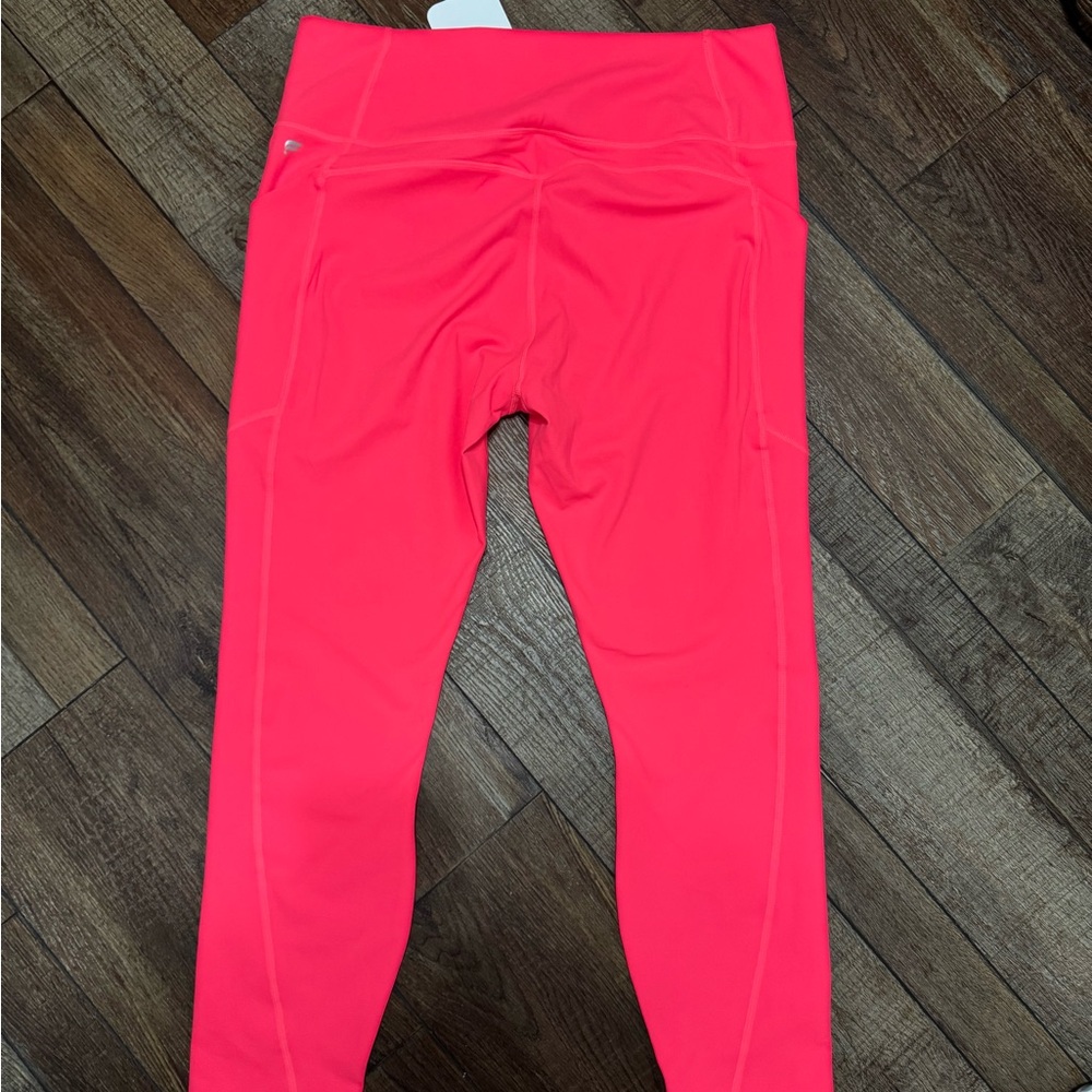 Fabletics Neon Pink-Coral Leggings